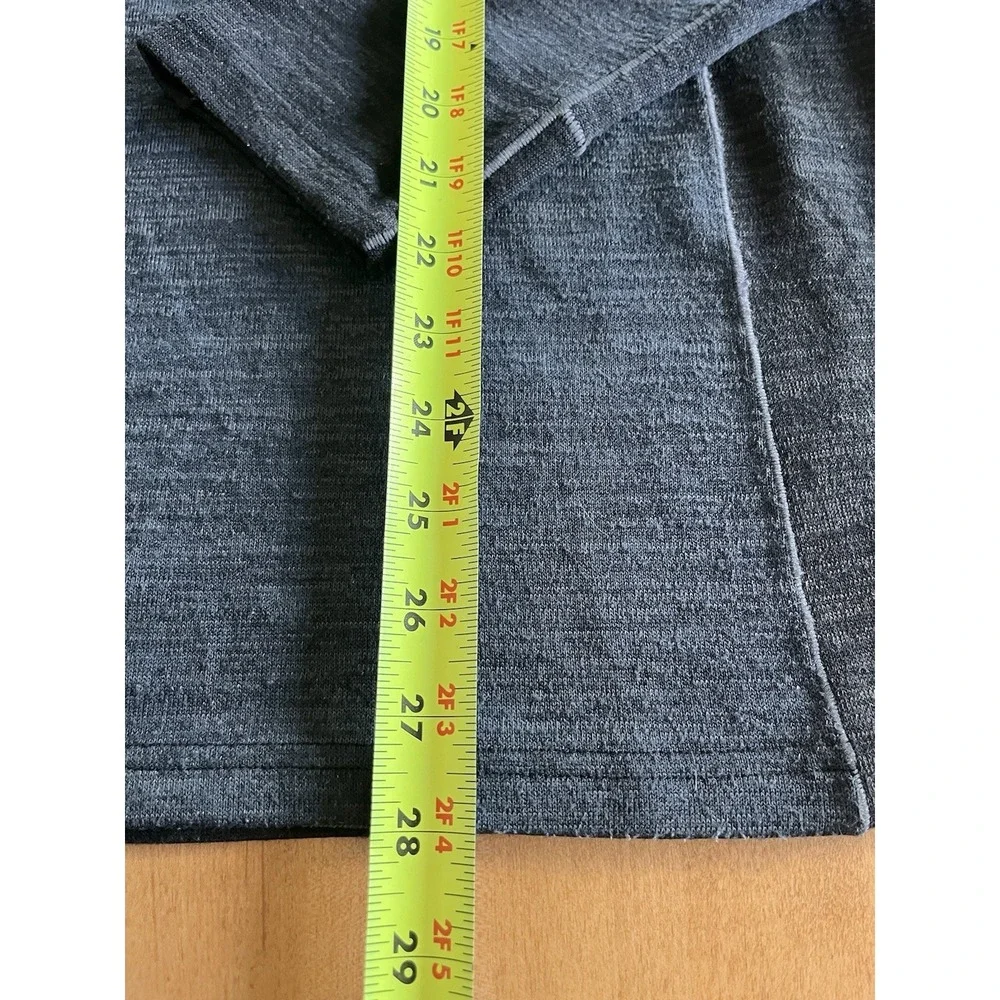 Kuhl Mens Size XL 1/4‎ Zip Pullover Performance Shirt Long Sleeve 2-Tone Blue